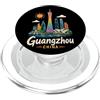 China Souvenir Gift Regalo disegnato a mano del punto di riferimento del souvenir di viaggio di Guangzhou Cina PopSockets PopGrip per MagSafe