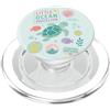 Mini Me Sayings Little Ocean Protector - Tartaruga marina per bambini PopSockets PopGrip per MagSafe