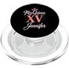 Mis Quince Jennifer Tees Mis Quince Jennifer 15 Quinceanera Messicano Compleanno XV Festa PopSockets PopGrip per MagSafe