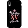 Mis Quince Amelia Tees Custodia per iPhone XR Mis Quince Amelia 15 Quinceanera Messicano Compleanno XV Festa