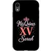 Mis Quince Sarah Tees Custodia per iPhone XR Mis Quince Sarah 15 Quinceanera Messicano Compleanno XV Festa