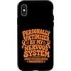Funny Multiple Sclerosis Tees Custodia per iPhone X/XS MS Warrior Consapevolezza Sclerosi Multipla