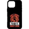 Alpha Wolf Don't Worry Kitten Custodia per iPhone 16 Pro Max Non preoccuparti, Kitten Daddy è qui, meme maschile Alpha Wolf