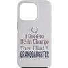 Granddaughter Girl Dad Humor Tees Custodia per iPhone 13 Pro Ho usato per essere in carica poi ho avuto una maglietta nipote