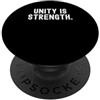 Together Collective Power Community l'unità fa la forza Saggezza motivazionale ispiratrice per gli uomini PopSockets PopGrip Adesivo