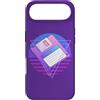 Retro PC Computer 80s Vaporwave Memorabi Custodia per iPhone Air Vaporwave 80s Memorabilia Retro 3.5 Floppy Disc