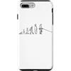 Costumi da pesca divertenti per pescator Custodia per iPhone 7 Plus/8 Plus Evoluzione del pescatore