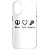 Costumi da lacrosse divertenti Custodia per iPhone 17 Giocatore di lacrosse Vita Partecipante Lacrosse Campo
