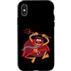 Disney Custodia per iPhone X/XS Disney The Muppets Halloween Animal Mayhem Devil Costume