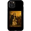 Icone epiche ortodosse Custodia per iPhone 11 Pro Icona ortodossa di San Serafino di Sarov con un orso