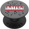 Camicie e regali per pianisti InGENIUS Retro Pianoforte Musica Note Tastiera Musicista Pianista PopSockets PopGrip Adesivo