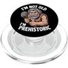 Funny Fathers Day Birthday Designs Divertente uomo delle caverne Vecchia Età scherzi per gli uomini Padri Papà PopSockets PopGrip per MagSafe