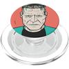 Universal Monsters Frankenstein Retro Goth Linework PopSockets PopGrip per MagSafe