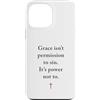Gospel of Salvation Christian Faith Evan Custodia per iPhone 13 Pro Max Grace Isn't Permission to Sin It's Grace Not To - Evangelism