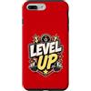 Best Coach with Passion Custodia per iPhone 7 Plus/8 Plus LEVEL UP | Palestra/Sala Fitness Motivación Deportiva