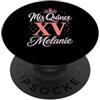 Mis Quince Melanie Tees Mis Quince Melanie 15 Quinceanera Messicano Compleanno XV Festa PopSockets PopGrip Adesivo