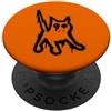 APezzaniWear | Urban Spray Concept Gatto Punk - Vibe Urban Caotica PopSockets PopGrip Adesivo