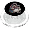 Vintage Retro Knitting Cute Lover Women Platypus Animal Granny - Filato quadrato per uncinetto, per amanti dell'uncinetto PopSockets PopGrip per MagSafe