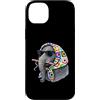Vintage Retro Knitting Cute Lover Women Custodia per iPhone 14 Plus Elephant Animal Granny - Filato quadrato per uncinetto, per amanti dell'uncinetto