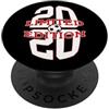 COOL SOCCER DESIGNS AND OUTFITS 6 ANNI EDIZIONE LIMITATA 2020 CALCIO 6° COMPLEANNO PopSockets PopGrip Adesivo
