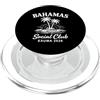 Exuma Beach Social Travelers Bahamas Social Club Exuma 2028 Vacanze PopSockets PopGrip per MagSafe