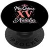 Mis Quince Natalia Tees Mis Quince Natalia 15 Quinceanera Messicano Compleanno XV Festa PopSockets PopGrip Adesivo