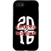 COOL SOCCER DESIGNS AND OUTFITS Custodia per iPhone SE (2020) / 7/8 Pallone da calcio 10 anni, edizione limitata 2016, per 10° compleanno