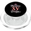 Mis Quince Evelyn Tees Mis Quince Evelyn 15 Quinceanera Messicano Compleanno XV Festa PopSockets PopGrip per MagSafe
