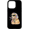 Vintage Retro Knitting Cute Lover Women Custodia per iPhone 15 Pro Max Golden Retriever Dog Granny Square Crochet Yarn Crochet Yarn Crochet