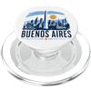 Studio Culturale Urban Explorer Design Vintage della Skyline di Buenos Aires PopSockets PopGrip per MagSafe