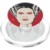 Universal Monsters Bride Retro Goth Linework PopSockets PopGrip per MagSafe