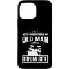 Rhythm & Wisdom Designs Custodia per iPhone 13 Pro Max Mai sottovalutare un vecchio con una batteria