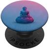 Buddha Designs by Kajiro Buddha astratto fiore di loto - buddismo spirituale buddista PopSockets PopGrip Adesivo