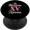 Mis Quince Ximena Tees Mis Quince Ximena 15 Quinceanera Messicano Compleanno XV Festa PopSockets PopGrip Adesivo