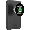 SilentPancake Rana sarcastica dito medio umorismo introverso PopSockets PopWallet per MagSafe