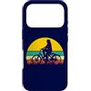 So Cool Designs Custodia per iPhone 17 Pro Triciclo adulto Silhouette Horizon donna in bicicletta