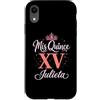 Mis Quince Julieta Tees Custodia per iPhone XR Mis Quince Julieta 15 Quinceanera Messicano Compleanno XV Festa
