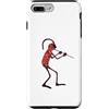 Manu Bay Surf Company Custodia per iPhone 7 Plus/8 Plus Arte rupestre originale di Kokopelli
