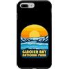 National Park Explorer Co. Custodia per iPhone 7 Plus/8 Plus Paesaggio panoramico del tramonto del ghiacciaio della montagna dell'