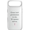 Gospel of Salvation Christian Faith Evan Custodia per iPhone Air Grace Isn't Permission to Sin It's Grace Not To - Evangelism