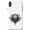 Wholesome Sketch Co Custodia per iPhone X/XS Opera d'arte Cerberus Hellhound Dark Fantasy Underworld Beast