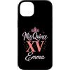 Mis Quince Emma Tees Custodia per iPhone 14 Plus Mis Quince Emma 15 Quinceanera Messicano Compleanno XV Festa