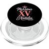 Mis Quince Natalia Tees Mis Quince Natalia 15 Quinceanera Messicano Compleanno XV Festa PopSockets PopGrip per MagSafe