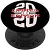 COOL BASEBALL DESIGNS AND OUTFITS 6 ANNI EDIZIONE LIMITATA 2020 BASEBALL 6° COMPLEANNO PopSockets PopGrip Adesivo