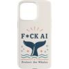 Nature Before Bots Custodia per iPhone 15 Pro Max Umorismo retrò da attivista oceanico contro la protesta contro le balene