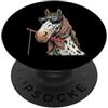 Vintage Retro Knitting Cute Lover Women Appaloosa Horse Granny Square Crochet Yarn Crochet Lover PopSockets PopGrip Adesivo