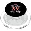 Mis Quince Ashley Tees Mis Quince Ashley 15 Quinceanera Messicano Compleanno XV Festa PopSockets PopGrip per MagSafe