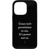 Gospel of Salvation Christian Faith Evan Custodia per iPhone 13 Pro Grace Isn't Permission to Sin It's Grace Not To - Evangelism