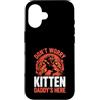 Alpha Wolf Don't Worry Kitten Custodia per iPhone 16 Non preoccuparti, Kitten Daddy è qui, meme maschile Alpha Wolf