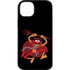 Disney Custodia per iPhone 14 Plus Disney The Muppets Halloween Animal Mayhem Devil Costume